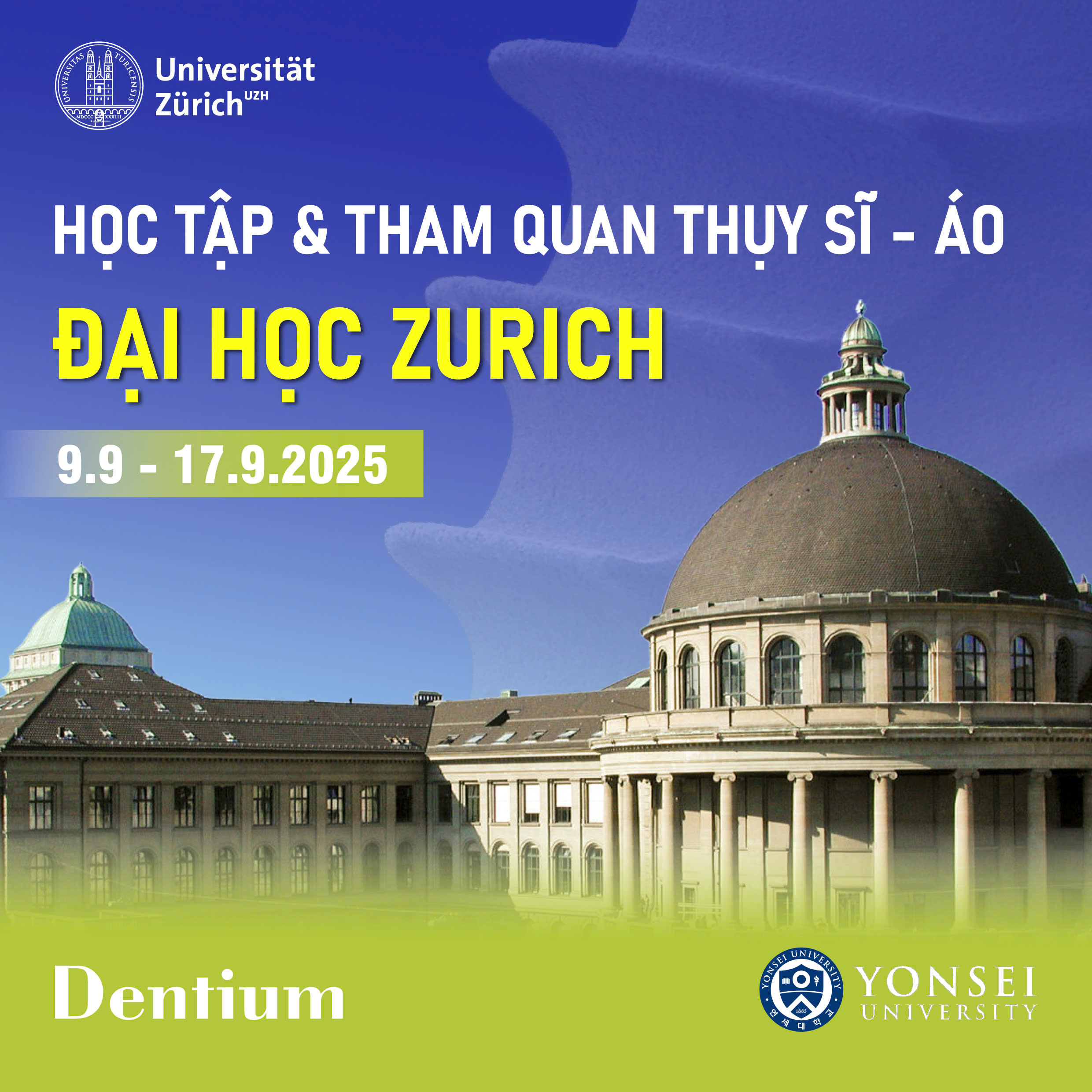 CHƯƠNG TRÌNH HỌC TẬP CHUYÊN SÂU – KẾT HỢP TRẢI NGHIỆM TẠI THỤY SĨ & ÁO